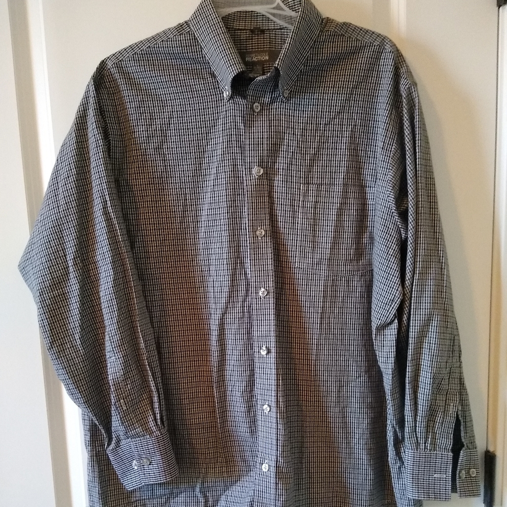Kenneth Cole long sleeve button down  16-16 1/2